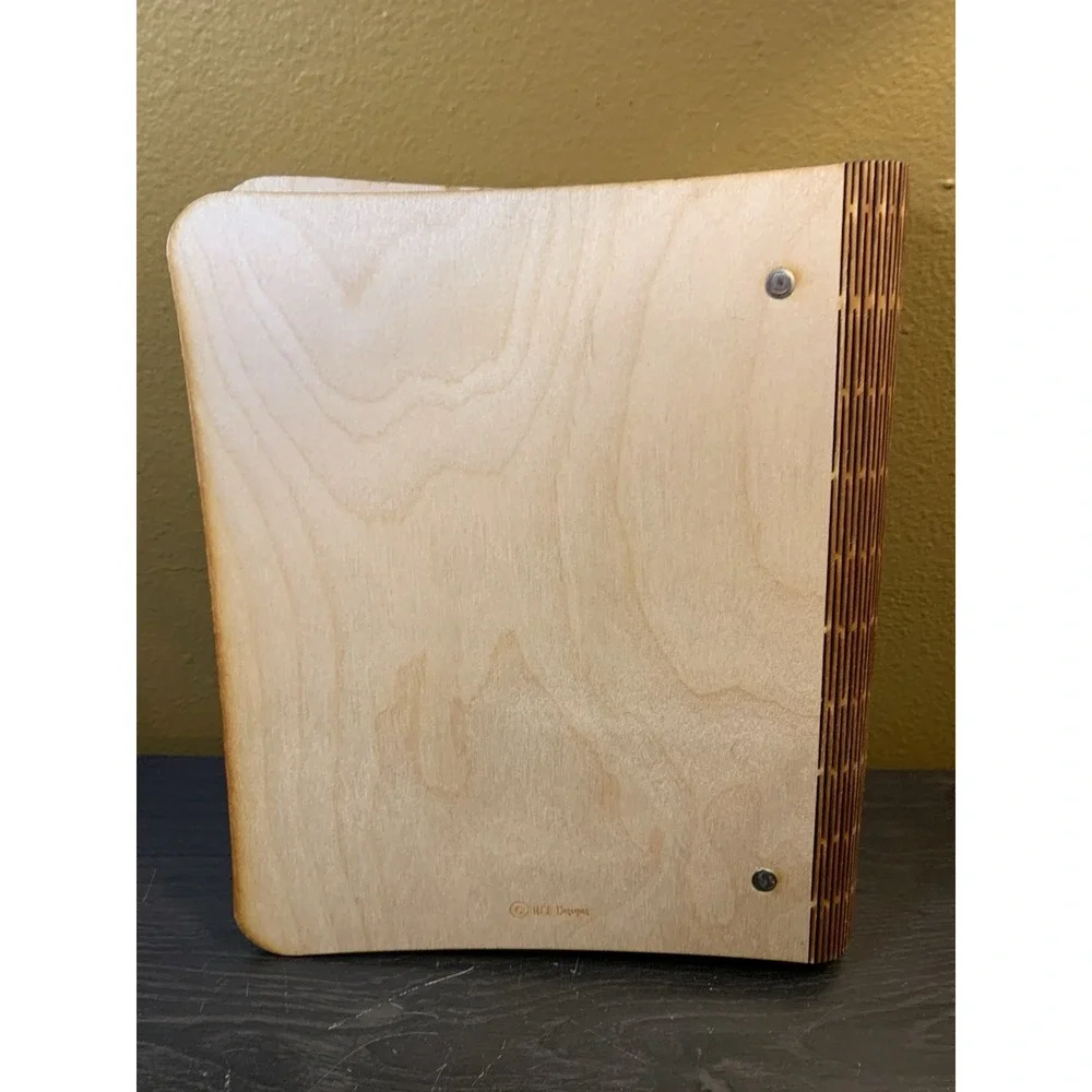 Wooden Quilt Journal With Journal Pages Minnesota Engraved Quilt 8